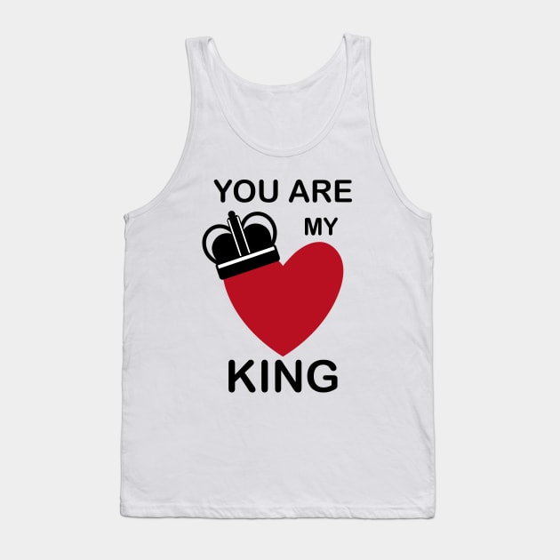 My king Tank Top by JoanaJuheLaju1